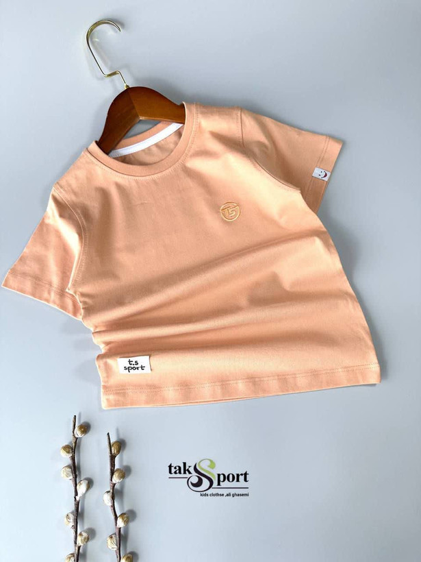 تیشرت تک پنبه لاکرا پسرانه مدل ts