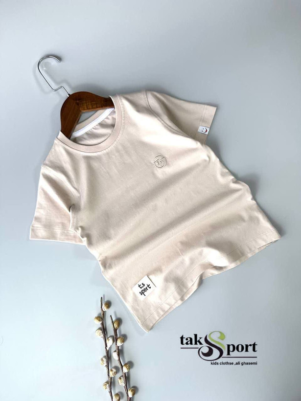 تیشرت تک پنبه لاکرا پسرانه مدل ts