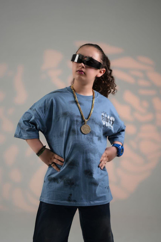 ست تیشرت پنبه لاکرا و شلوارک لی پسرانه طرح RDSN
