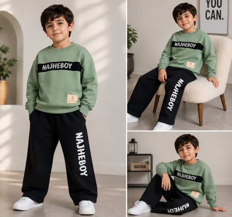 ست بلوز و شلوار دورس لاکرا پسرانه مدل boy